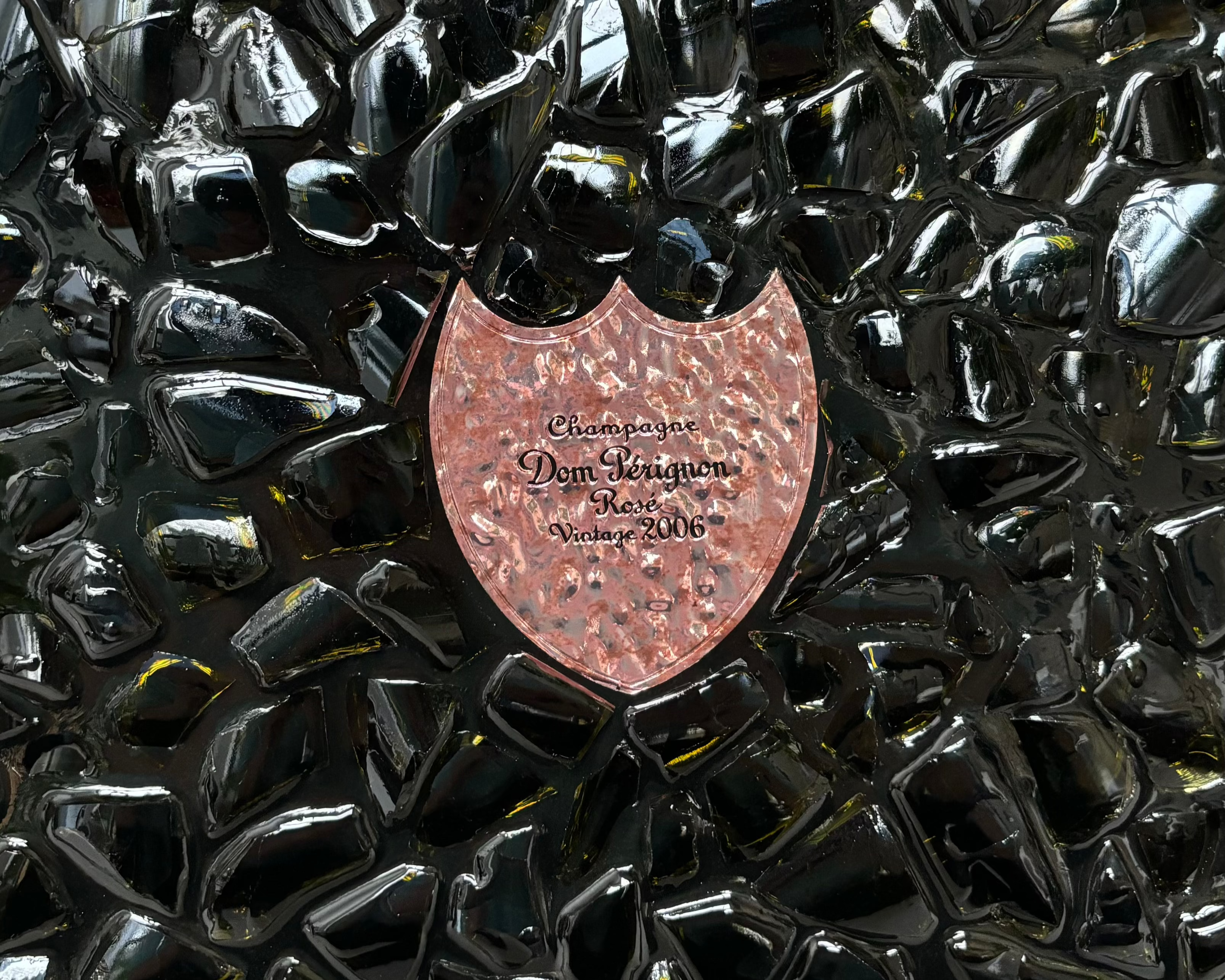 Cadre Triple Dom Pérignon Brut Vintage 2008 Lenny Kravitz & Dom Pérignon Rosé Vintage 2006 Lenny Kravitz