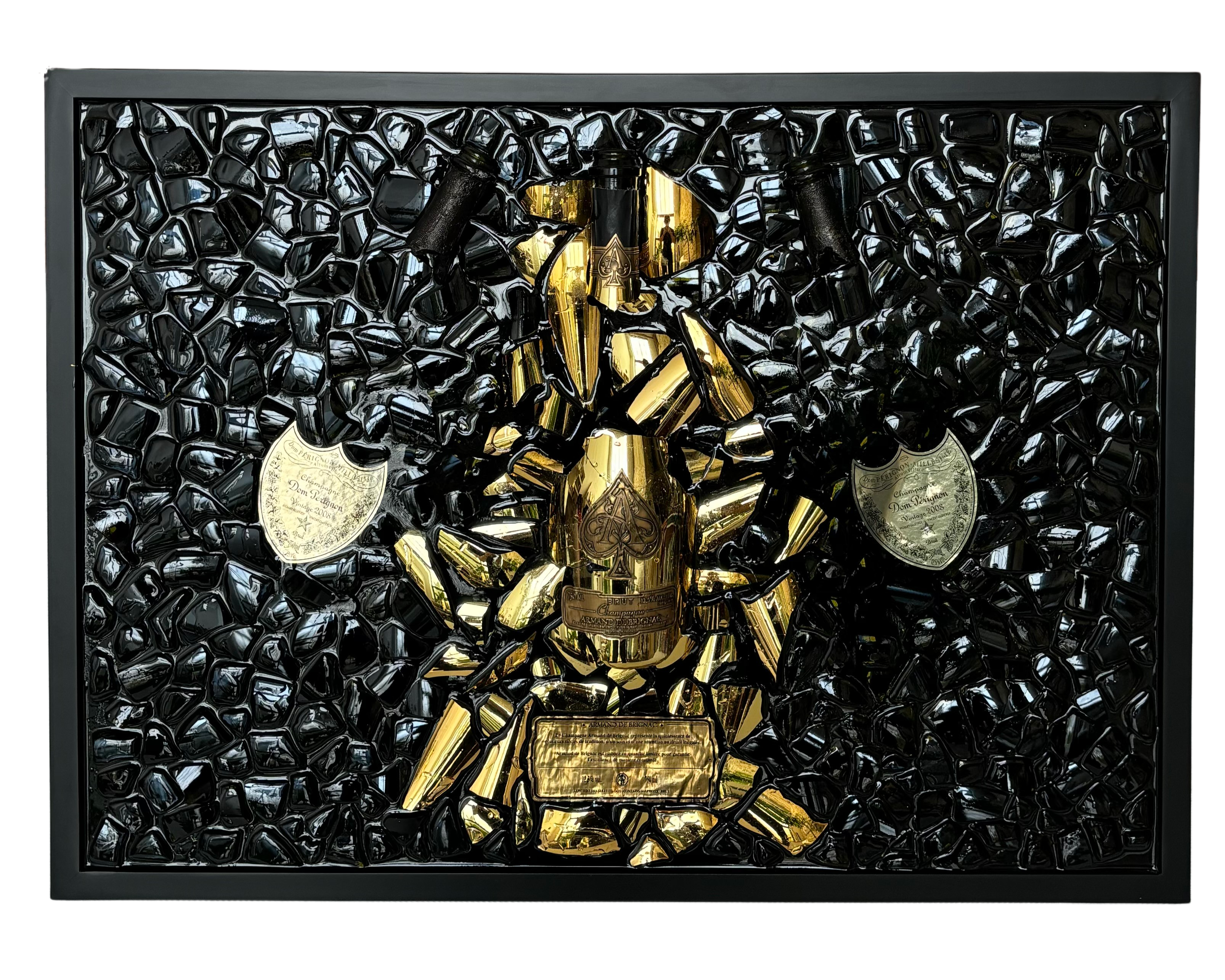 Cadre Mixte Dom Pérignon Vintage 2008 Edition By Richard Geoffroy & Vincent Chaperon x Armand de brignac Gold