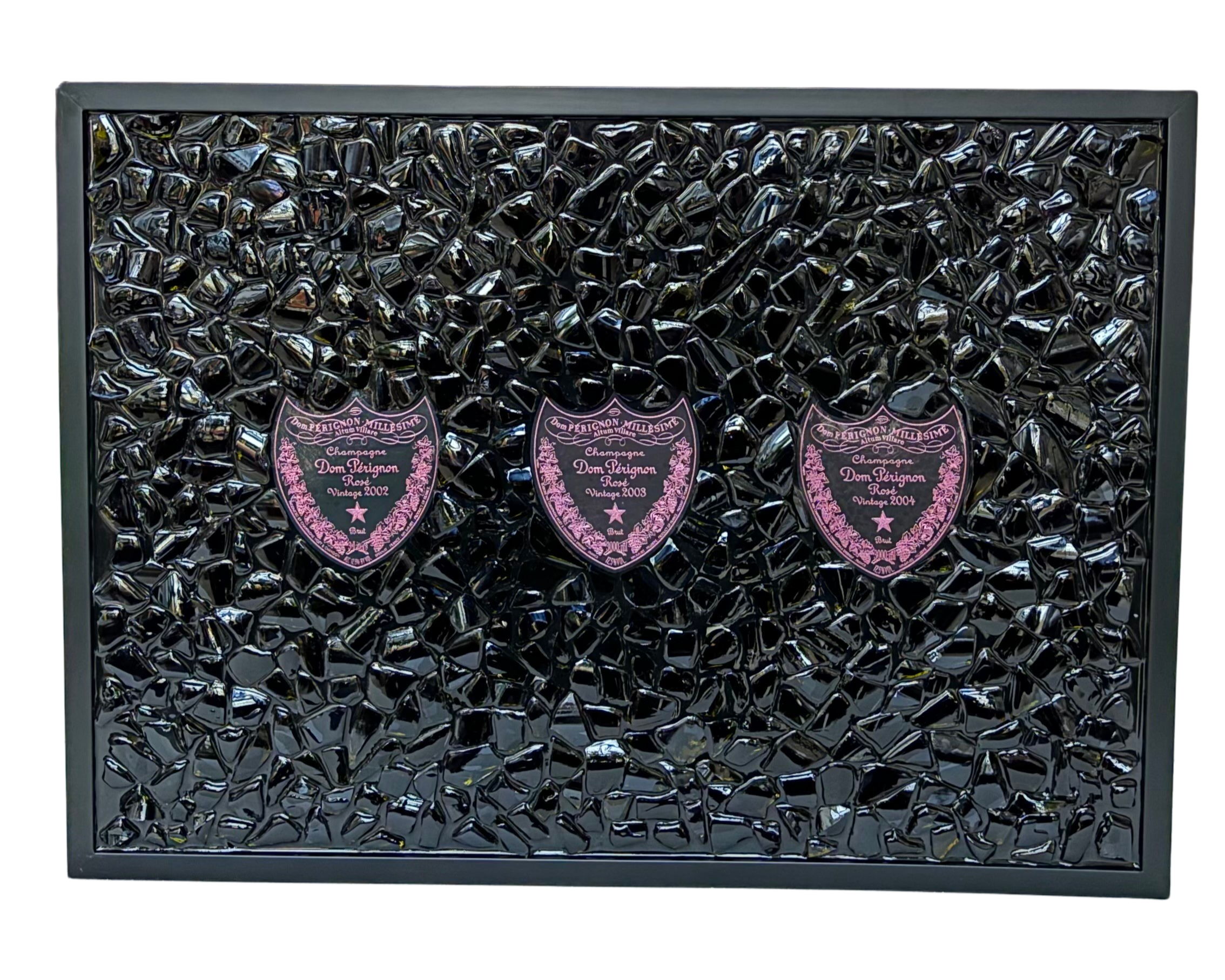 Cadre Triple Jéroboam Dom Pérignon Rosé 2002/2003/2004
