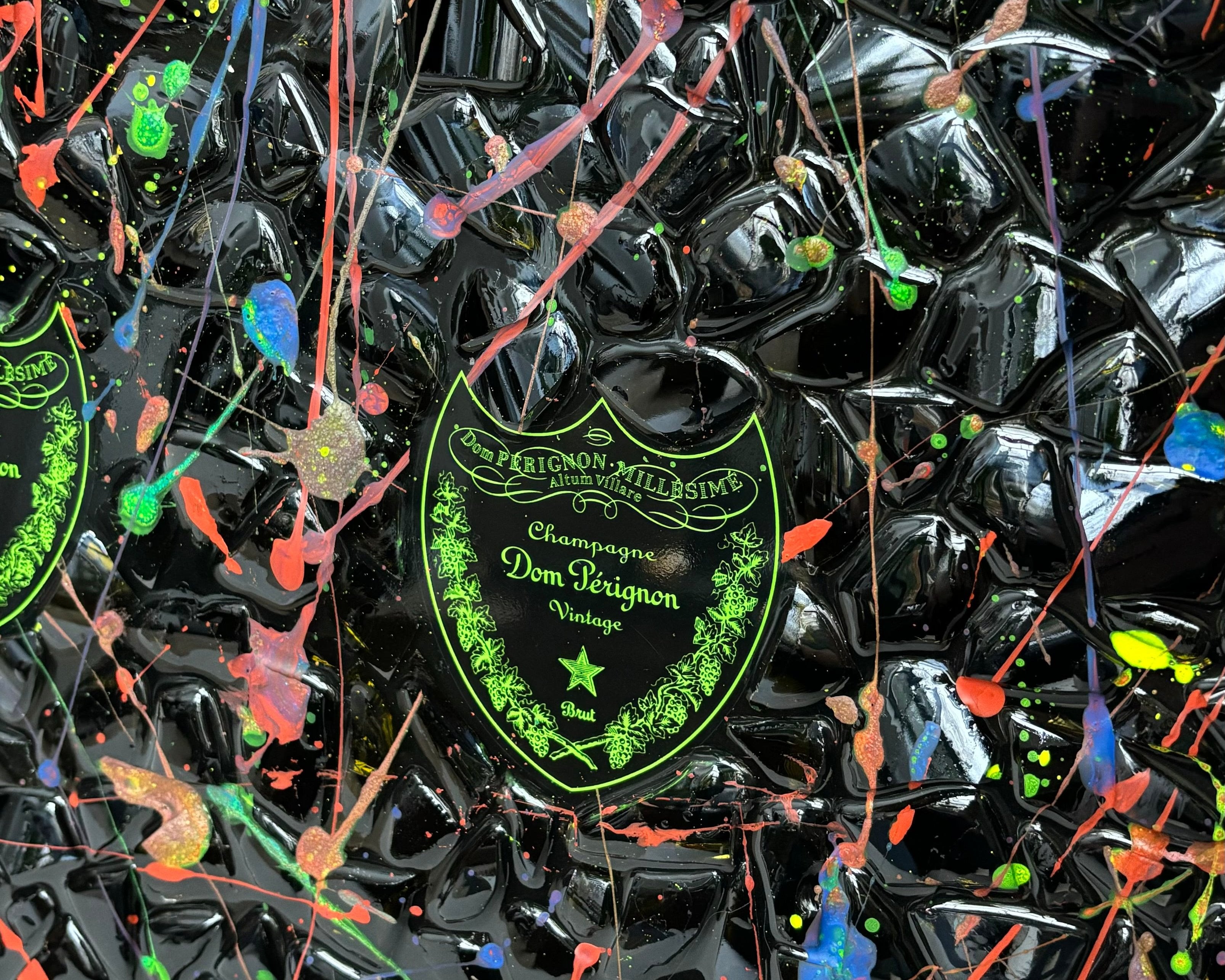 Cadre Double Dom Pérignon Brut Luminous Peint