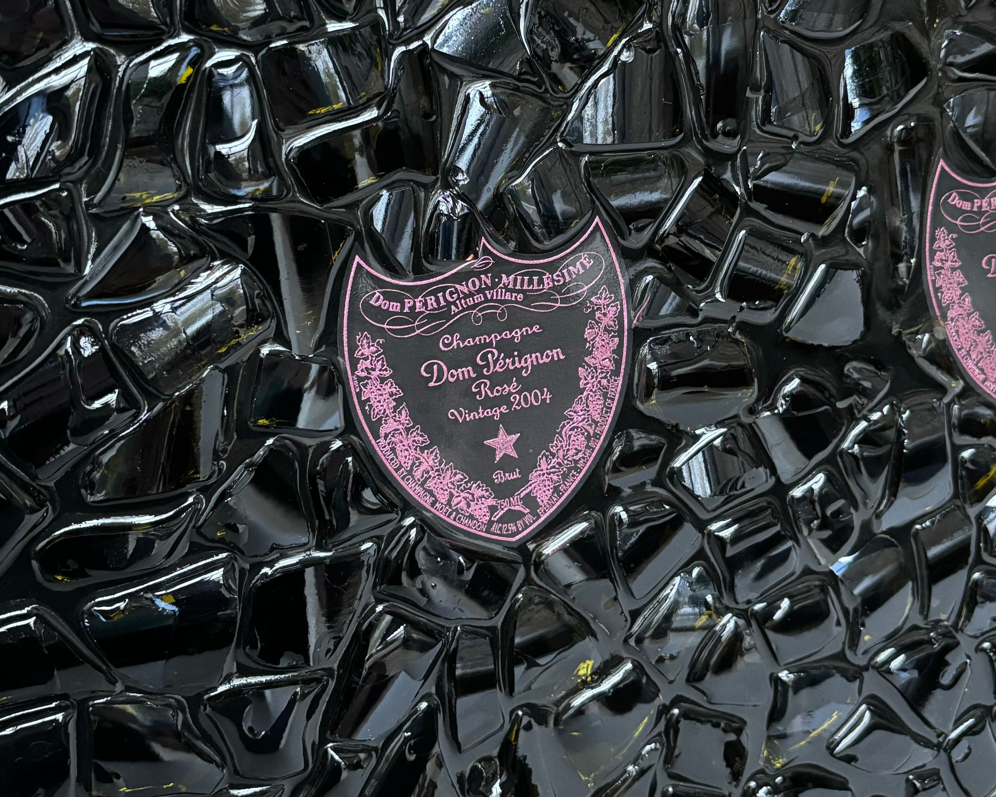 Cadre double Dom Pérignon rosé 2004