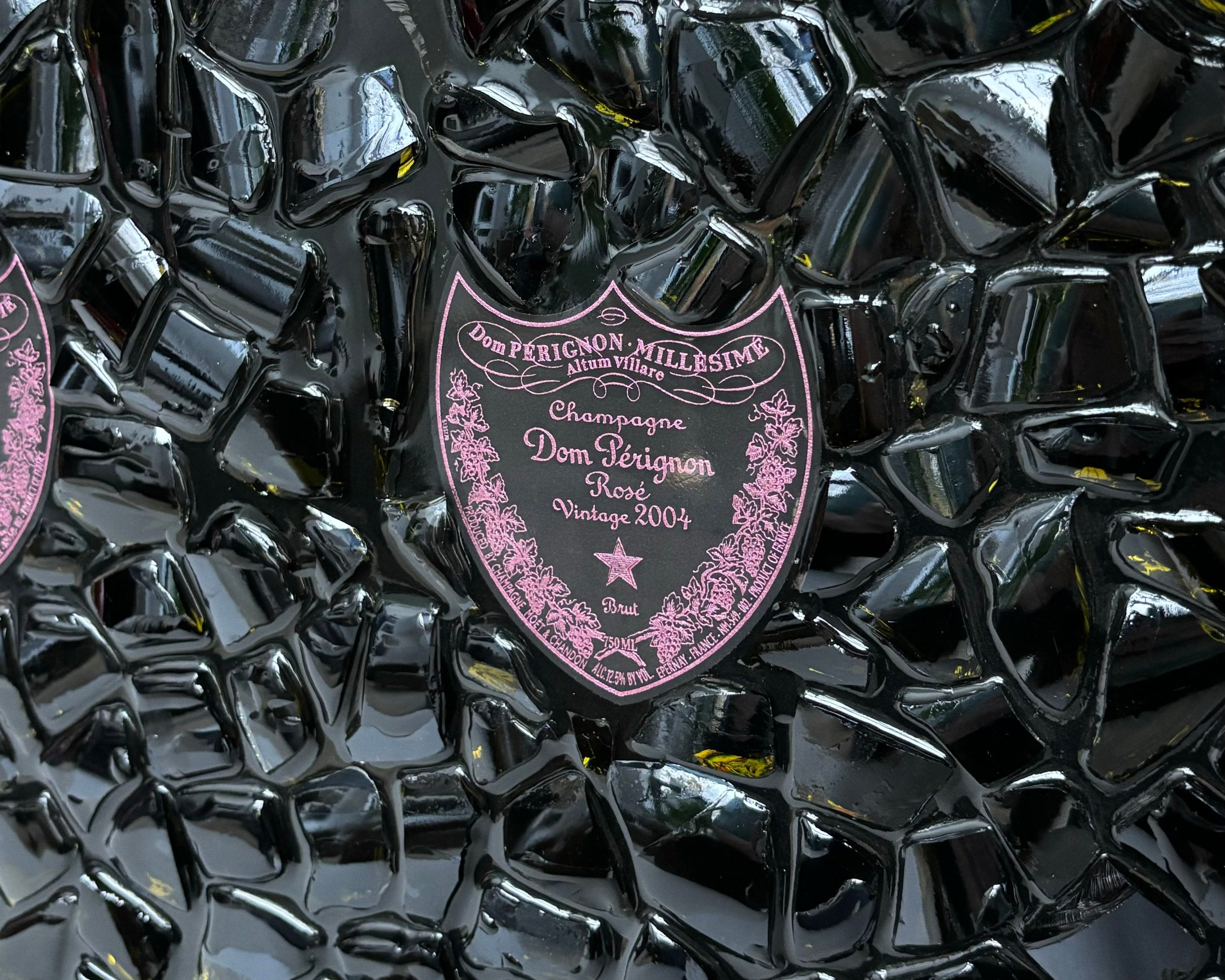 Cadre double Dom Pérignon rosé 2004
