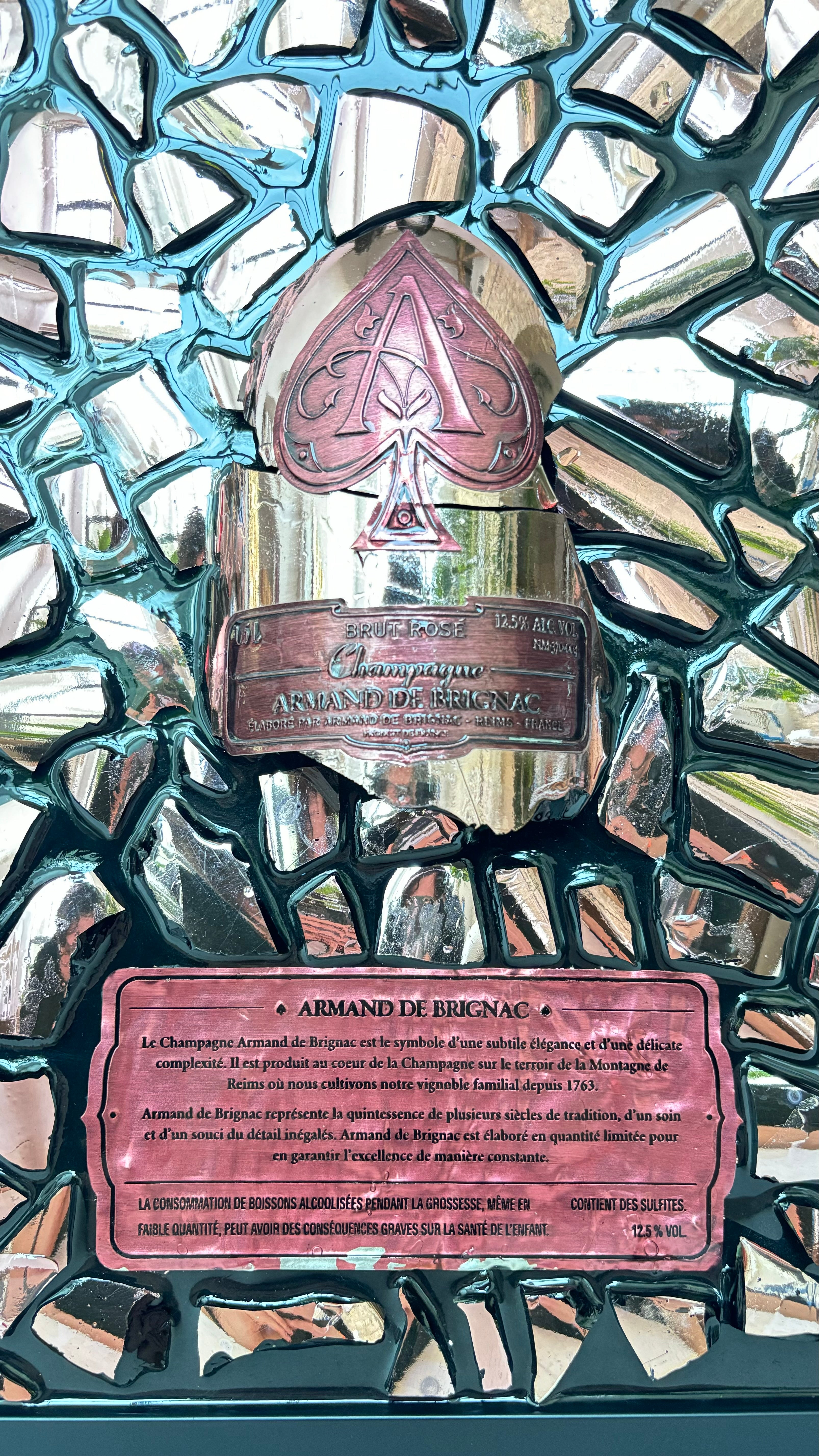 Cadre Magnum Armand de Brignac Rosé