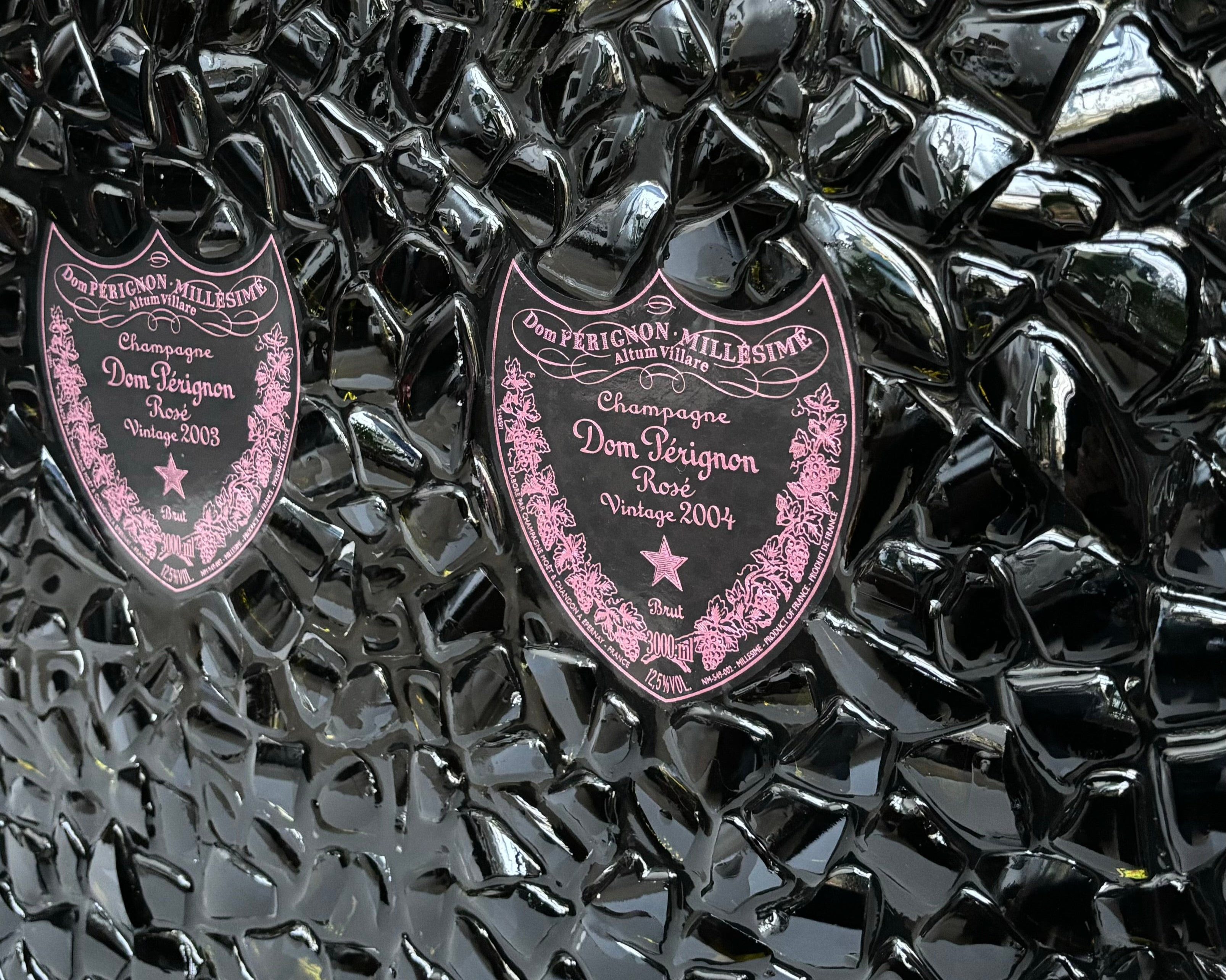 Cadre Triple Jéroboam Dom Pérignon Rosé 2002/2003/2004