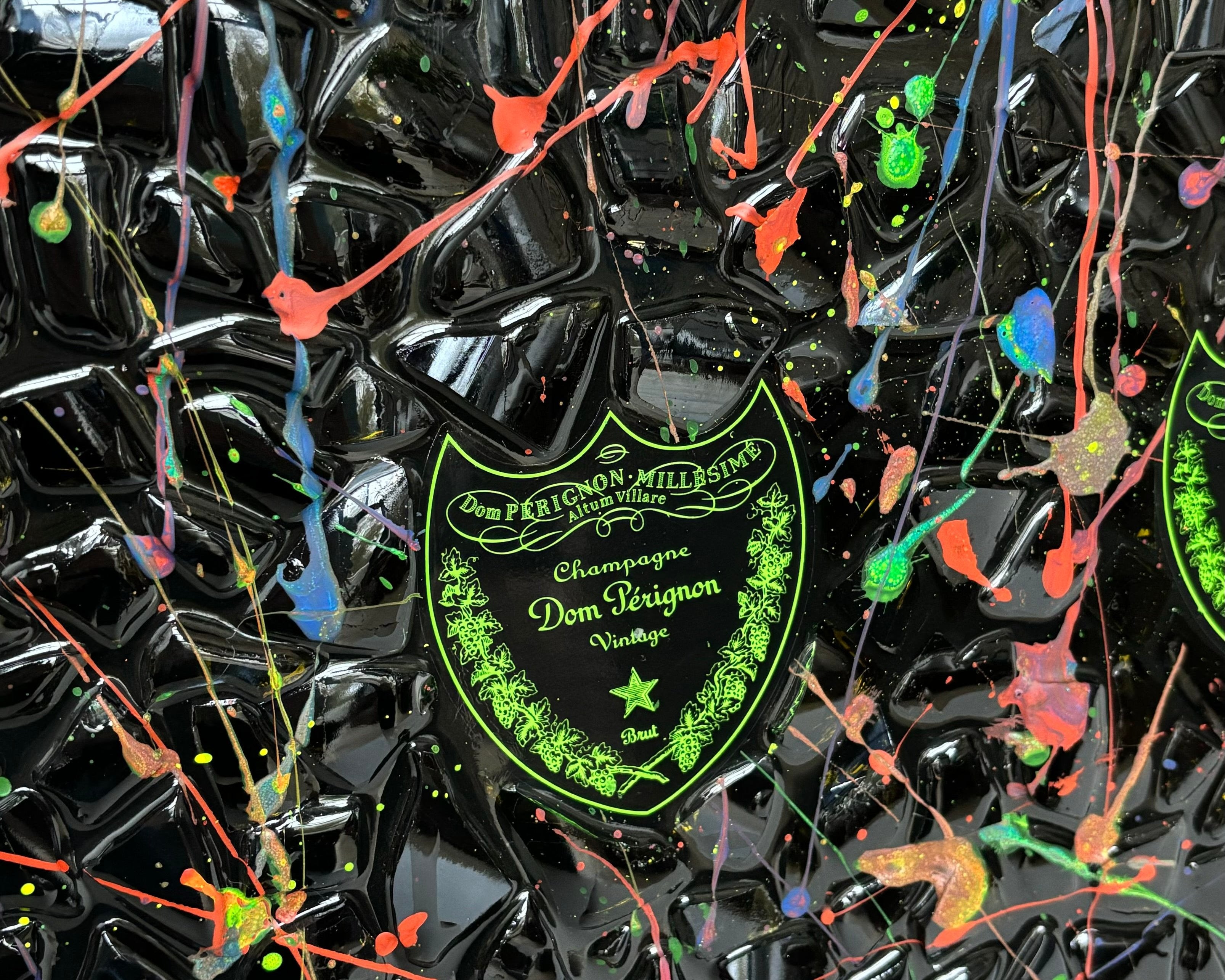 Cadre Double Dom Pérignon Brut Luminous Peint